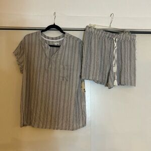 Gray Ann Klein PJ set